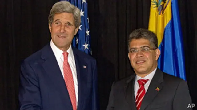 جان کری گفت که با الیاس خائوآ درباره "گفتوگوی دنبالهدار" برای "برقراری رابطهای سازندهتر و مثبت" توافق کرده است