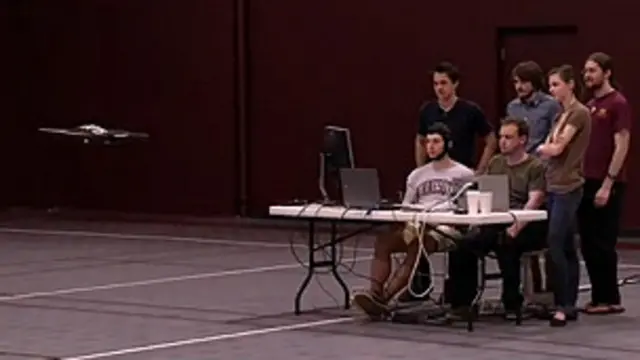 Helicóptero controlado con la mente