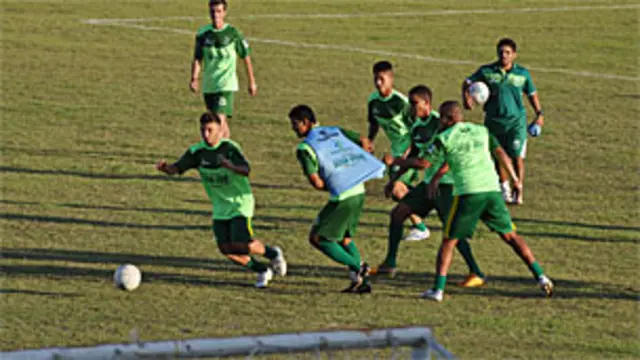 Treino do Paragominas FC (Foto: BBC)