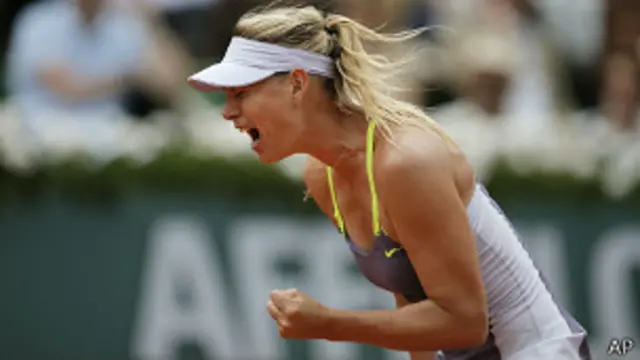 Марие Шароповой не удалось защитить титул в Париже