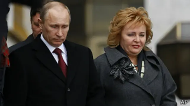 بوتين وليودميلا