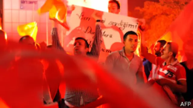 Сторонники Эрдогана