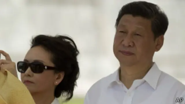 Си Цзиньпин с супругой