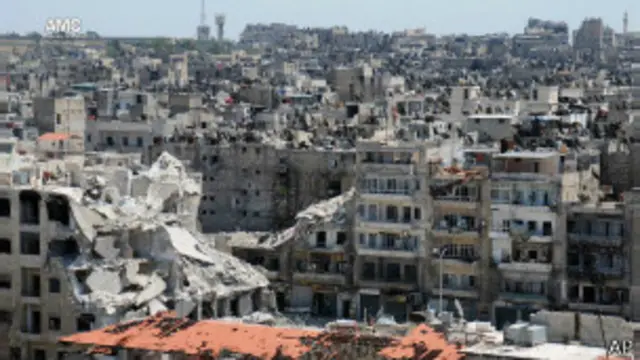 آسیب های فیزیکی فراوانی به شهر قصیر وارد شده