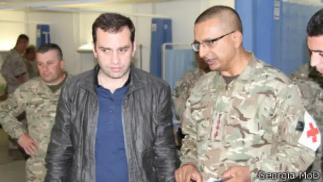 آیساف گفته است که تلفات نظامیان گرجستانی تاثیری بر فعالیت این نیروها در افغانستان نخواهد گذاشت