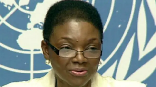 ကုလ လူသားချင်း စာနာမှု ဆိုင်ရာအဖွဲ့ အကြီးအကဲ Valerie Amos