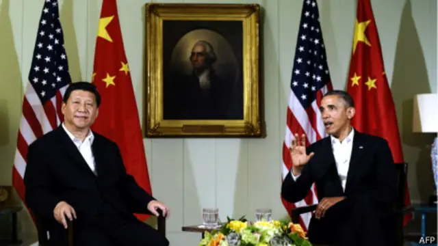 Hai ông Tập Cận Bình và Barack Obama