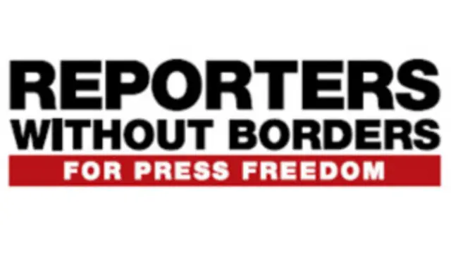 “无国界记者”组织标志