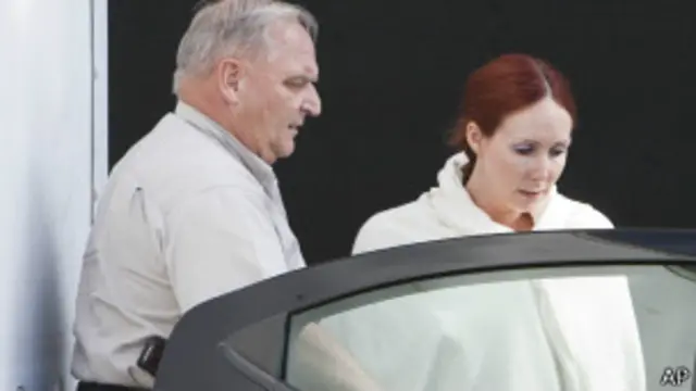 مثلت ريتشاردسون الجمعة أمام محكمة في تكساس.