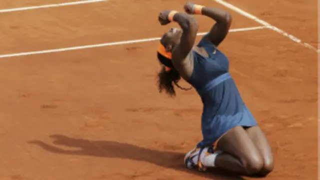 سيرينا وليامز أثبتت سيطرتها على لعبة التنس