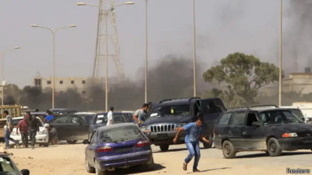 اشتباكات في بنغازي 