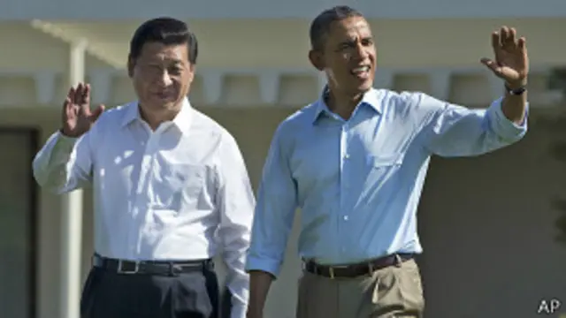 Барак Обама и Си Цзиньпин