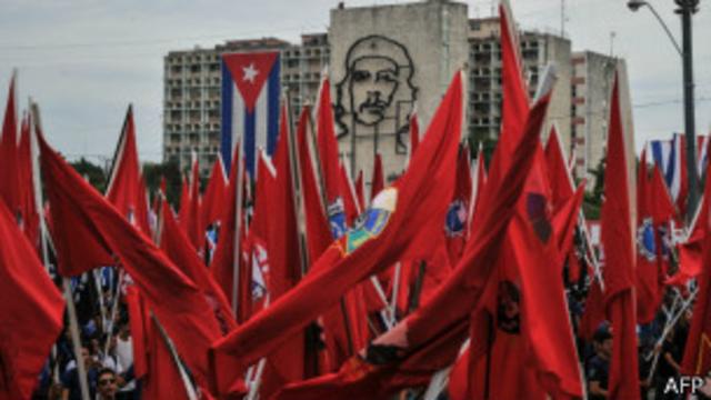 Manifestação pró-governo em Cuba (AFP)