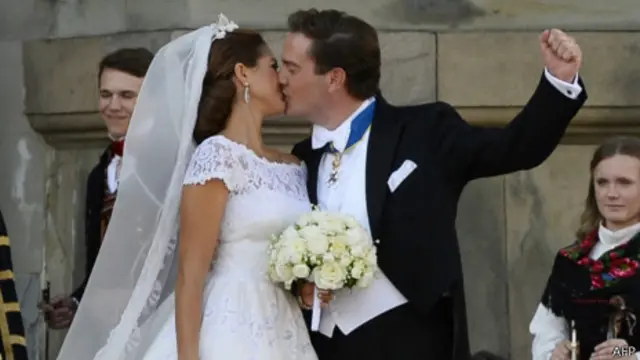 свадьба принцессы Мадлен