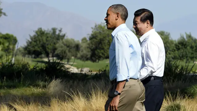 习近平和奥巴马