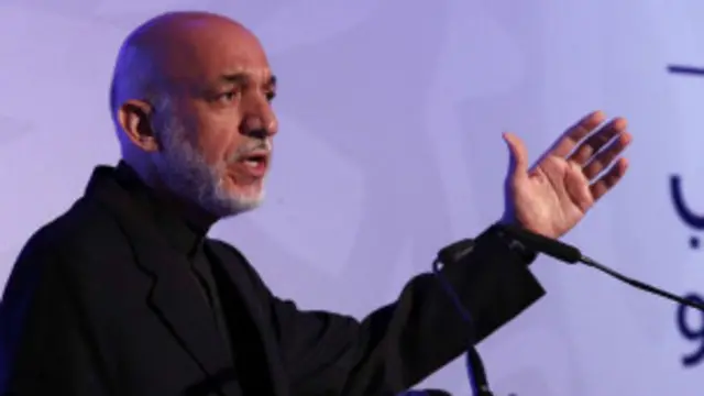 حامد کرزی شیوه گشایش دفتر طالبان در قطر را یک دسیسه توصیف کرده است