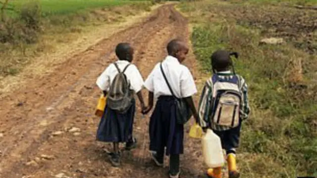 Anak-anak di Tanzania