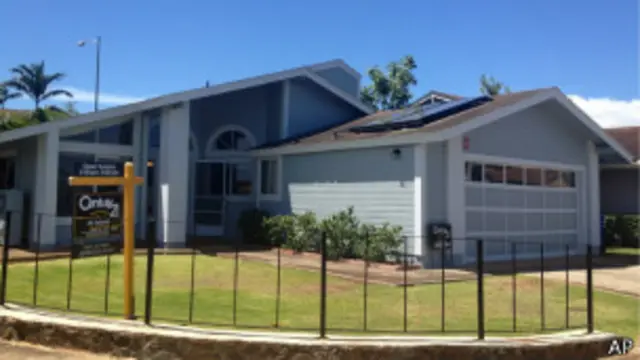 Casa onde Snowden morava no Havaí | Foto: AP