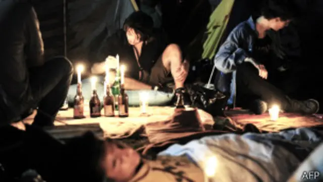 متحصنان در پارک قاضی