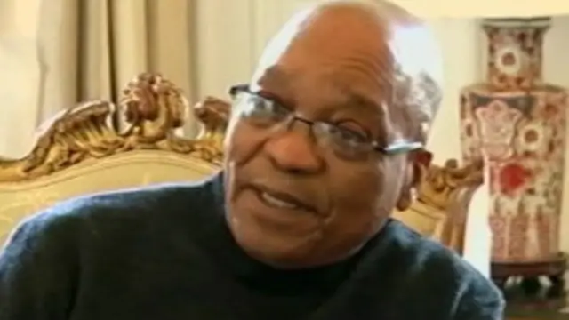 दक्षिण अफ्रीकी राष्ट्रगति जैकब जुमा ने कहा है कि डॉक्टर काफी अच्छा काम कर रहे हैं.