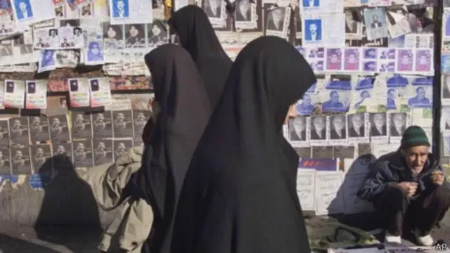 Mulheres em Teerã Foto AP