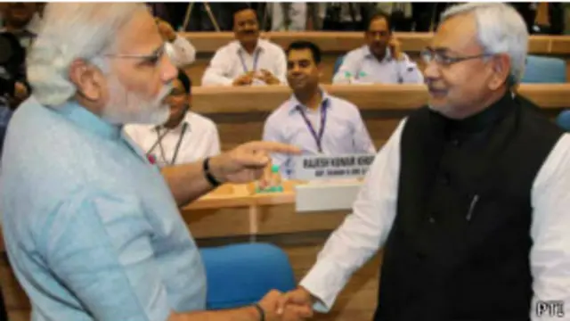 नीतिश कुमार नरेन्द्र मोदी को भाजपा के चुनाव प्रचार अभियान का प्रमुख बनाए जाने से नाराज हैं.