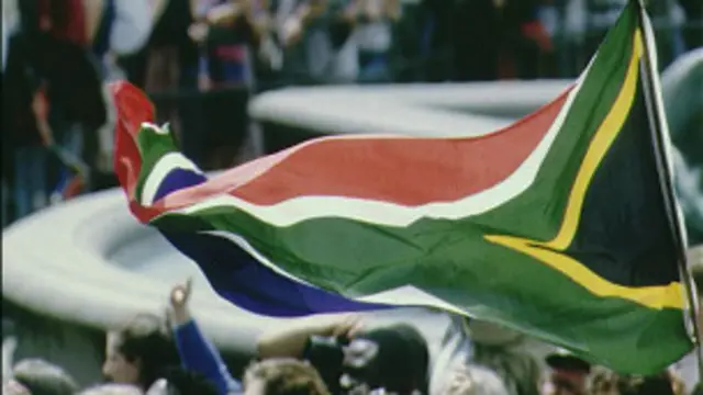 Bandera de Sudáfrica