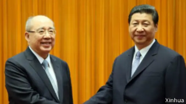 吳伯雄與習近平