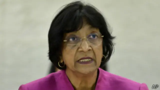 خانم پیلای میگوید شهروندان هدف کشتار وسیع و عمومی در شهرها و روستاها هستند