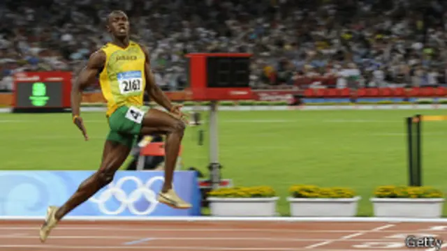 El jamaicano Usain Bolt.