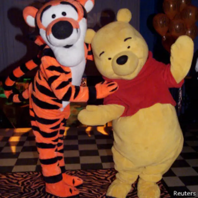 Gấu Pooh được người Trung Quốc gọi là Tiểu Hùng Duy Ni còn Tigger là Khiêu Khiêu Hổ