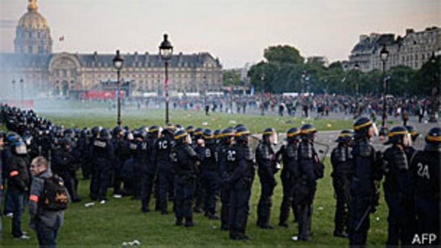 Protesto contra o casamento gay na França (AFP)