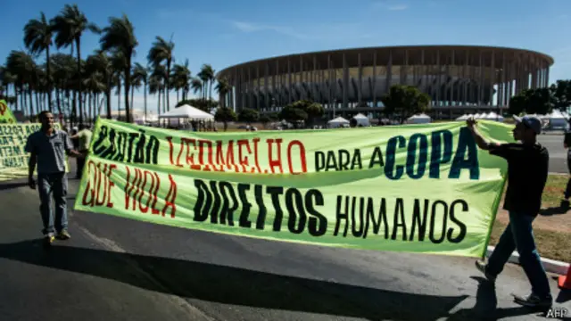Protestoaplicativo de apostar em timesBrasilia | Foto: AFP