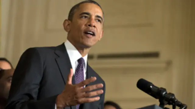 أجرى أوباما مباحثات استمرت ساعة عبر دائرة تليفزيونية مغلقة مع زعماء بريطانيا وفرنسا وألمانيا وأيطاليا