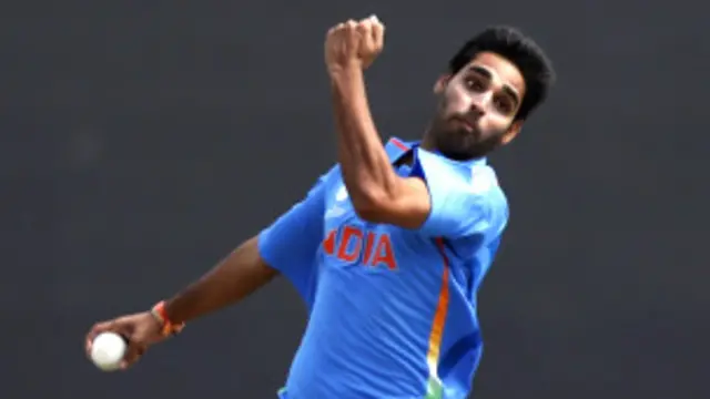 भुवनेश्वर कुमार ने 19 रन देकर दो विकेट लिए और मैन ऑफ द मैच बने