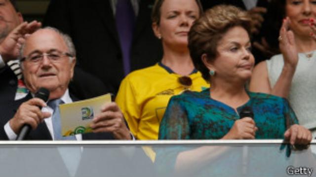 Dilma e Blatter | Foto: Getty