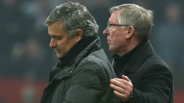 mourinho and ferguson