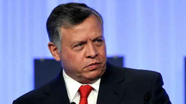 اردن کے شاہ عبداللہ