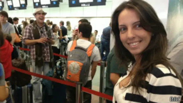 Turista em Brasília | Foto: BBC