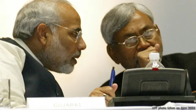 नरेंद्र मोदी, नीतीश कुमार