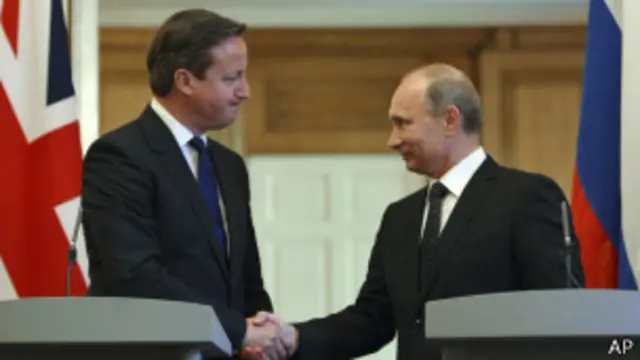 Кэмерон и Путин
