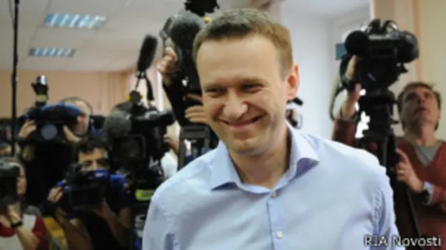 Навальный на суде по делу "Кировлеса"