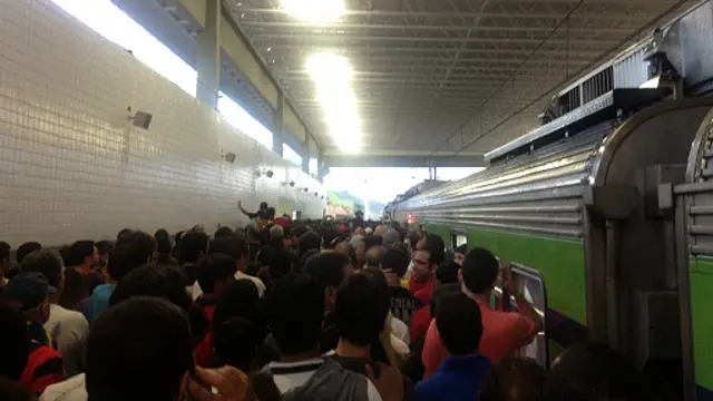 Estação Cosme e Damião (Camilla Costa/BBC Brasil)