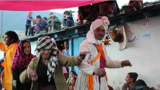 Religious dancers