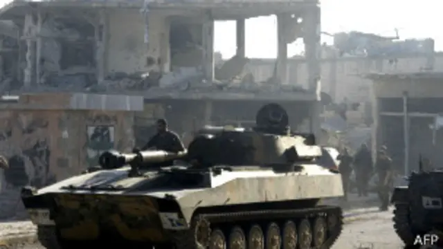 Танки сирийской армии