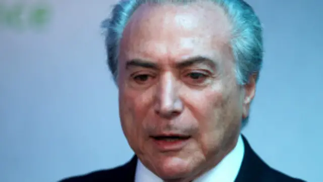 Vicepresidente brasileño, Michel Temer.