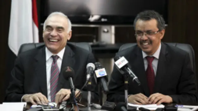 وزيرا الخارجية المصري والإثيوبي