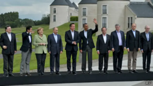 Лидеры стран G8