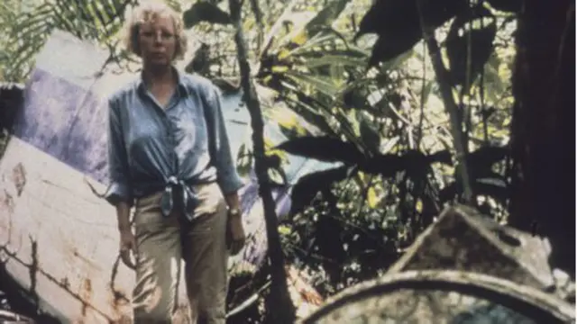 जूलिएन कोएपेके 2000 में हादसे की जगह को देखने पहुंचीं थीं