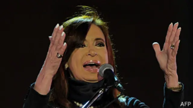 Cristina Kirhcner. AP